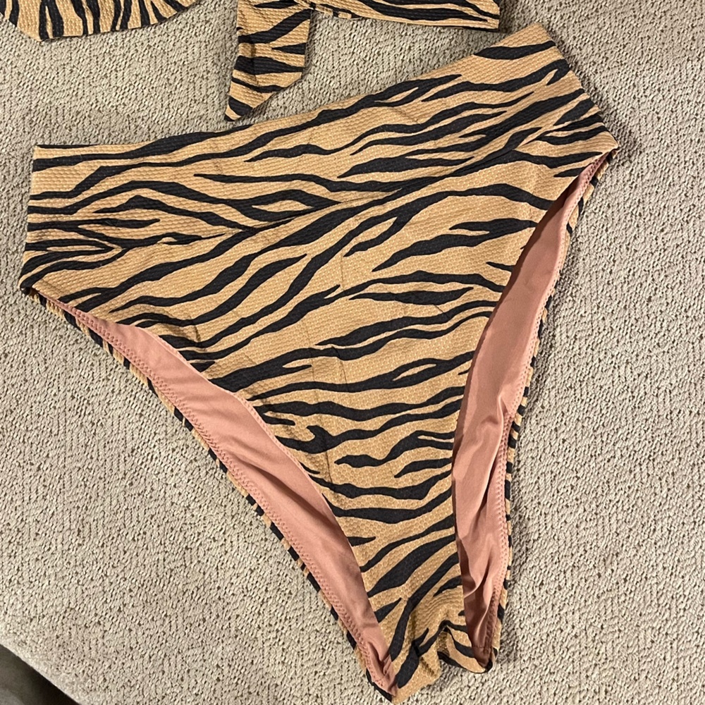Aerie High Cut Cheeky Bikini Bottom
